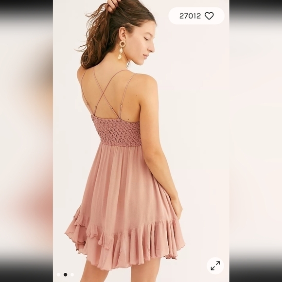 Free People Adella Slip Dress, NWT - Picture 3 of 6